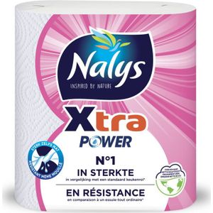 Nalys - Huishoudpapier Xtra - 2 Stuks - Sterk en Absorberend