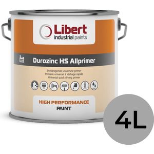 Libert Durozinc HS Allprimer - Grijs - 4L
