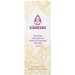 Sjankara - Massageolie Neutraal - 100ml - 7 Kwaliteitsbasisoliën