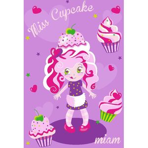 Associated Weavers - Vloerkleed - 80 x 120 cm - Girls Miss Cupcake