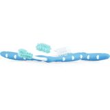 NUBY - Set van 3-delige Tandenborstels - Diverse Fasen - Zacht Rubber