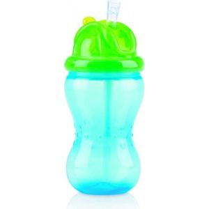 Nuby Flip It Antilekbeker - Blauw - Groen