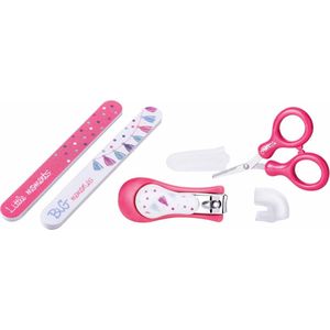 Nûby - Evolutieve nagelverzorgingsset - Roze - Little Moments - 0m+