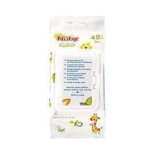 Nuby - Reinigingsdoekjes - 48 Stuks - Natuurlijke Ingrediënten