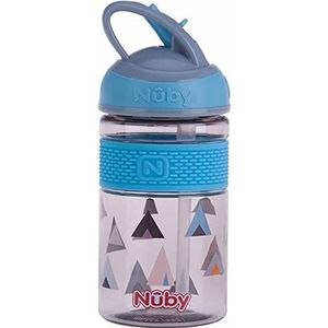 Nuby 2-in-1 drinkbeker Blauw / Grijs