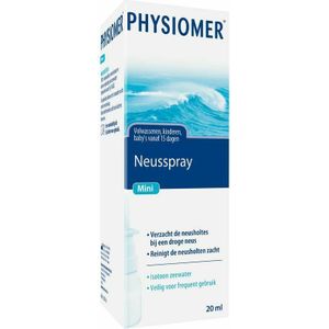 Physiomer - Hydraterende Mini Neusspray - 100% Zeewater - Pocketformaat