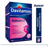Davitamon® Junior Framboos Multivitamines - 120 Kauwtabletten Vanaf 3 Jaar