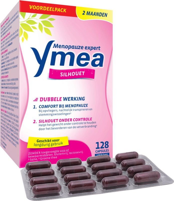 Ymea - Silhouet - Voedingssupplement - 128 Tabletten