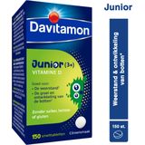 Davitamon® Junior Vitamine D 150 Smelttabletten - Vanaf 3 Jaar Citroensmaak