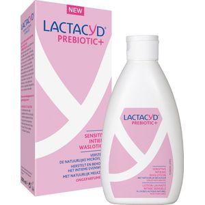 Lactacyd Prebiotic+ Sensitive - Intieme Waslotion Met Prebiotica - 200 ml