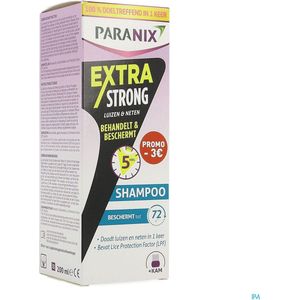 PARANIX EXTRA STRONG SHAMP 200ML -3EUR