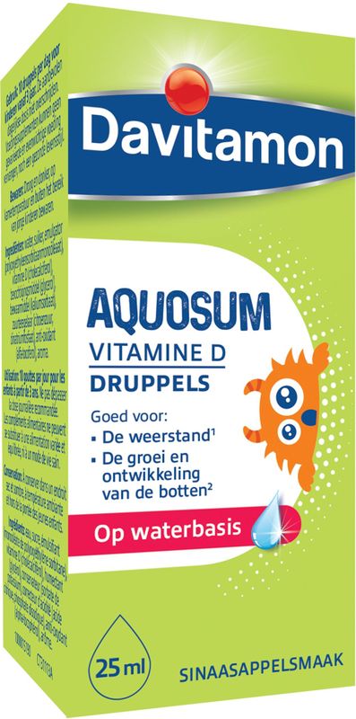 Davitamon - Aquosum - Vitamine D - Oplossing - 100ml - Vitamine D3