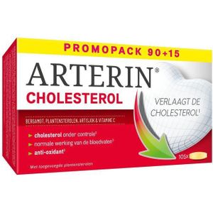 Arterin - Cholesterol - Tabletten - 90+15 Promo