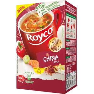 Royco Minute Soup Chinese Style, pak van 20 zakjes