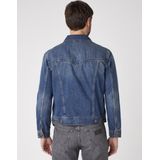 Wrangler - Jeansjack - Mid-stone - Onzichtbaar Verwerkte Zakken - Normale Overhemdkraag