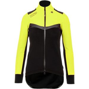 Bioracer Womens Vesper Tempest Protect Winter Jacket Fluo Fietsjack (Dames |zwart)