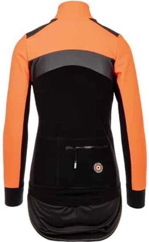 Bioracer Womens Vesper Tempest Protect Winter Jacket Fluo Fietsjack (Dames |zwart)