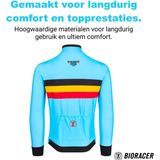 Bioracer - Belgium Icon Tempest - Fietsshirt - Blauw - Lange Mouwen