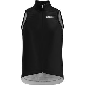 Bioracer Icon - Windstopper Heren Zonder Mouw - Eclipse Black - Maat S