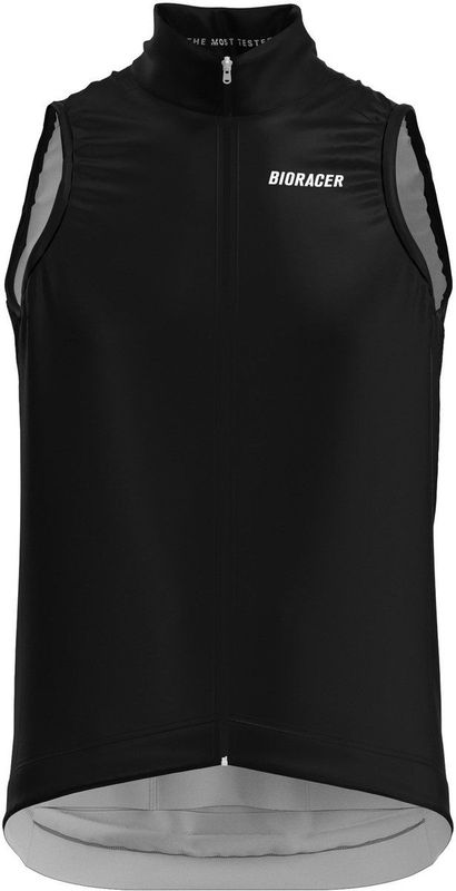 Bioracer Icon - Windstopper Heren Zonder Mouw - Eclipse Black - Maat S
