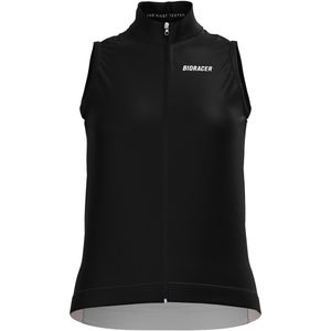 Bioracer Womens Icon Gilet Fietsbodywarmer (Dames |zwart)
