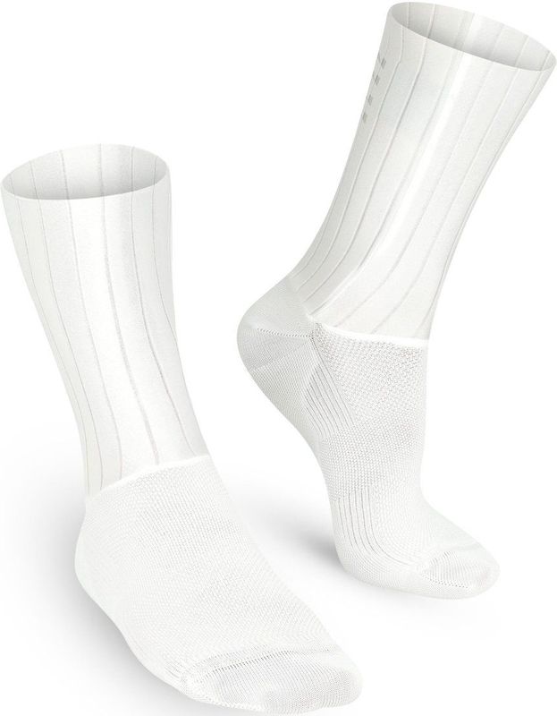 Bioracer - Tech - Fietsshirt - Wit - Korte Mouw