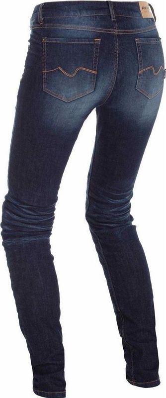 Richa - Skinny Motorjeans - Dames - Blauw - Katoen