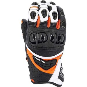 Handschoenen Richa Stealth Zwart-Wit-Oranje
