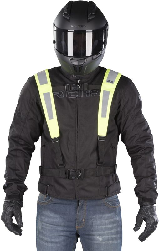 Richa - Veiligheidsriem Vest - Neon - Goed Zichtbaar in het Verkeer