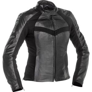 Richa - Catwalk - Motorjas - Zwart - Leer en Stretch Cordura