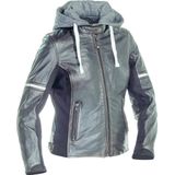 Richa - Toulon - Motorjas - Zwart - Rundleer - Dames