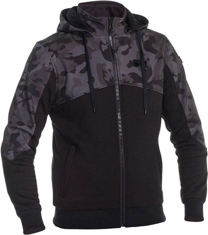 Richa - Titan Core - Hoodie - Zwart - Katoen/Softshell
