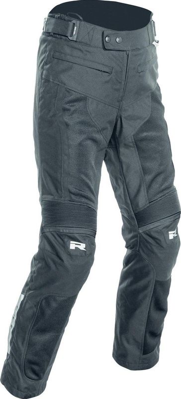 Richa - Airvent Evo 2 - Motorbroek - Zwart - 600D CORDURA®-stof, Waterdicht, D3O®-kniebescherming