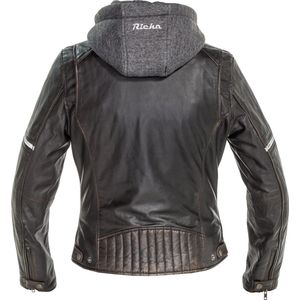 Richa - Toulon 2 - Dames Motorfiets Jas - Leren - Zwart