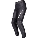 Richa - Laura - Motorbroek - Zwart - Leer - D3O Bescherming