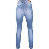 Richa - Second Skin - Motorjeans - Blauw - Enkellaags met CORDURA® en D3O® Bescherming