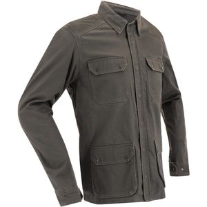 Richa - London - Motorjas - Groen - Katoen, Polyamide - CE Level 1 Bescherming