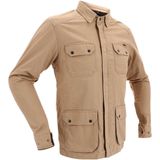 Richa - London Sand - Motorshirt - Bruin - Katoen, Polyamide, CE Level 1 Bescherming