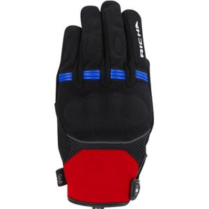 Motorhandschoenen Richa Scope WP Zwart-Rood-Blauw