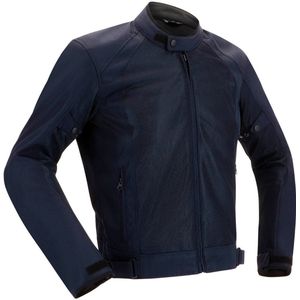 Richa - Airsummer - Textiele Motorjas - Donkerblauw - Polyester, CE Level 1 Bescherming