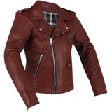 Richa - Brighton - Jas - Rood - Leren