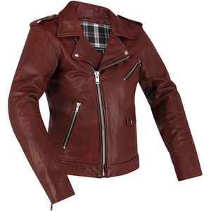 Richa - Brighton - Jas - Rood - Leren