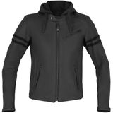Richa - Toulon Black Edition - Dames Leren Motorjas - Zwart