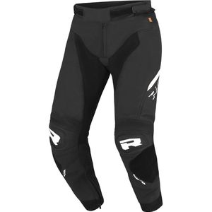 Richa - Stradale - Motorbroek - Zwart Wit - Polyester Rundleder