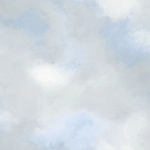 Behang Kinderkamer - Wolken - Kinderbehang - Wandbekleding - Muurdecoratie - Good Vibes