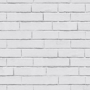 Noordwand - Behang - Good - Vibes - Brick - Wall - grijs