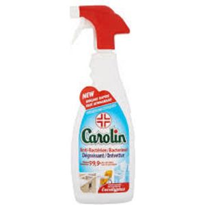 Carolin Spray Antibacterieel Ontvetter Eucalyptus 650ml