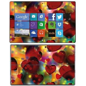 Royal muursticker RS. 49825 zelfklevend voor Microsoft Surface Pro, motief liefde rood