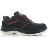 Safety Jogger - Vallis S3 - Veiligheidsschoen - Zwart - Leer - Rubber