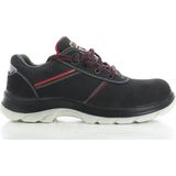 Safety Jogger - Vallis S3 - Veiligheidsschoen - Zwart - Leer - Rubber